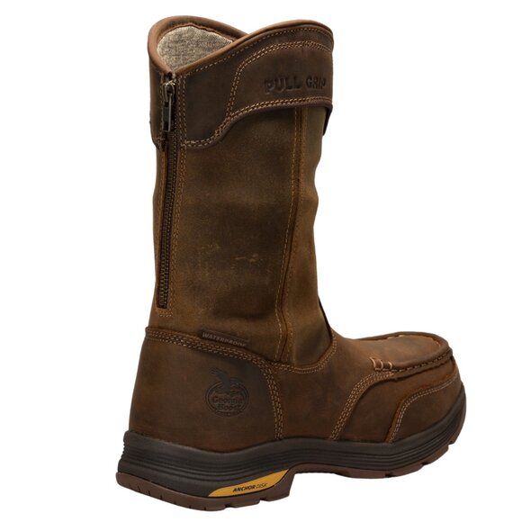 Georgia Boot Athens SuperLyte Alloy Toe Waterproof Wellington Pull-On Size 9 M - Picture 3 of 16